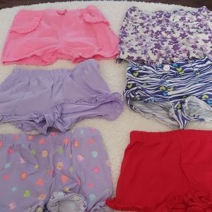 6 baby girl shorts